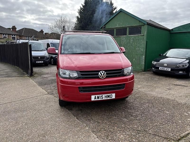 Used VW T6 Trendline 140 HP (102 kW) 2015 Red Van