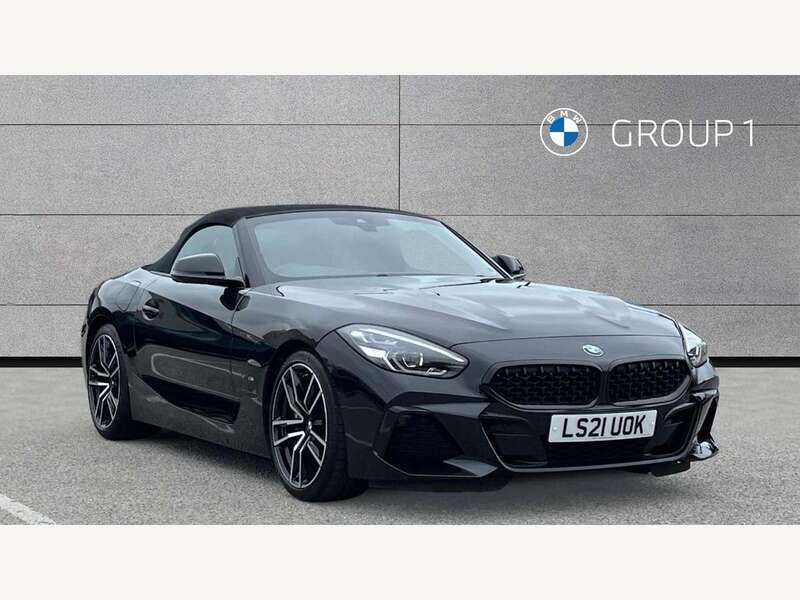 Black sapphire metallic paint Used 2021 BMW Z4 M Sport Cabriolet | £31,950 (Expensive) - Image 1/4