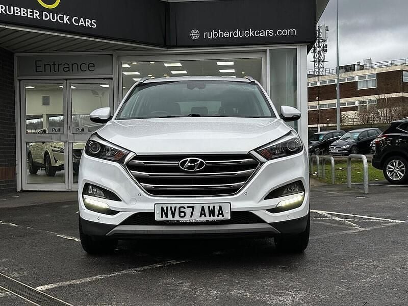Used Hyundai Tucson Edition 116 HP (85 kW) 2017 White SUV