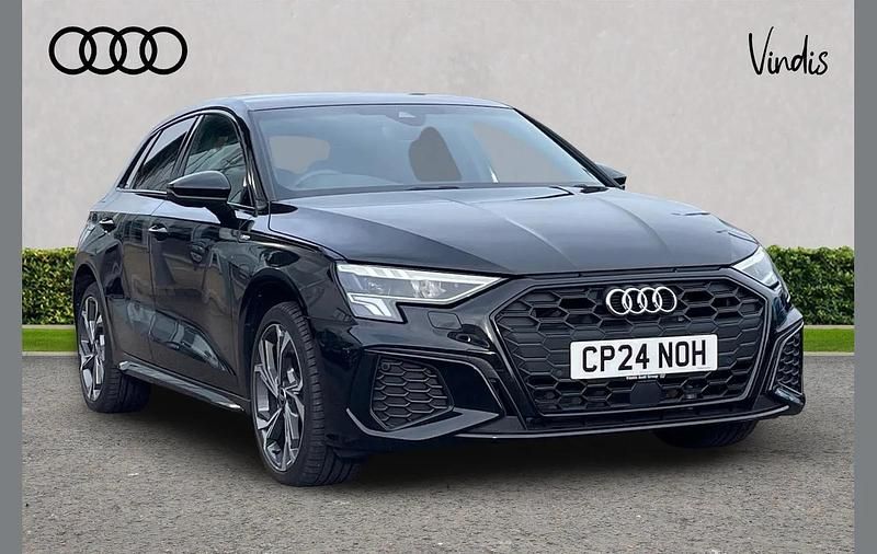 Used Audi A3 e-tron Competition 241 HP (177 kW) 2024 Black Hatchback