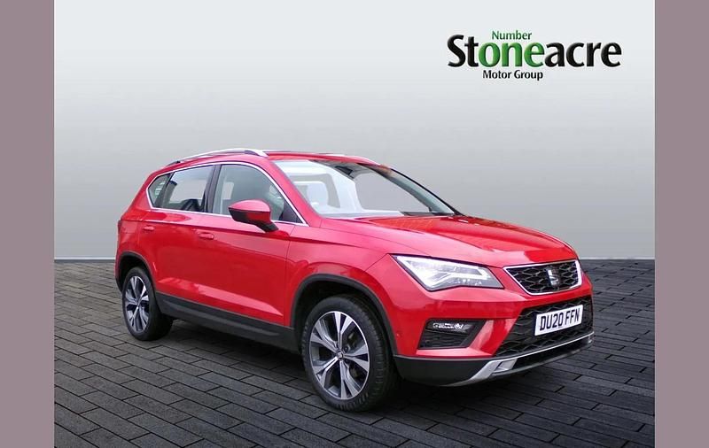 Red Used 2020 Seat Ateca SE Technology SUV | £15,695 (Fair price) - Image 1/4