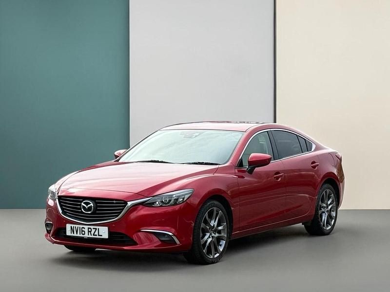 Begagnad Mazda 6 Inclusive 175 HK (128 kW) 2016 Röd Sedan