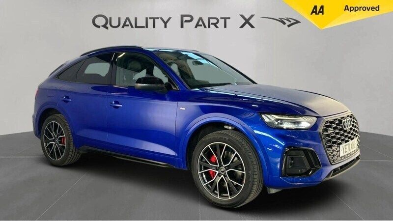 Blue Used 2021 Audi Q5 Sportback Performance SUV | £26,200 (Super price) - Image 1/4