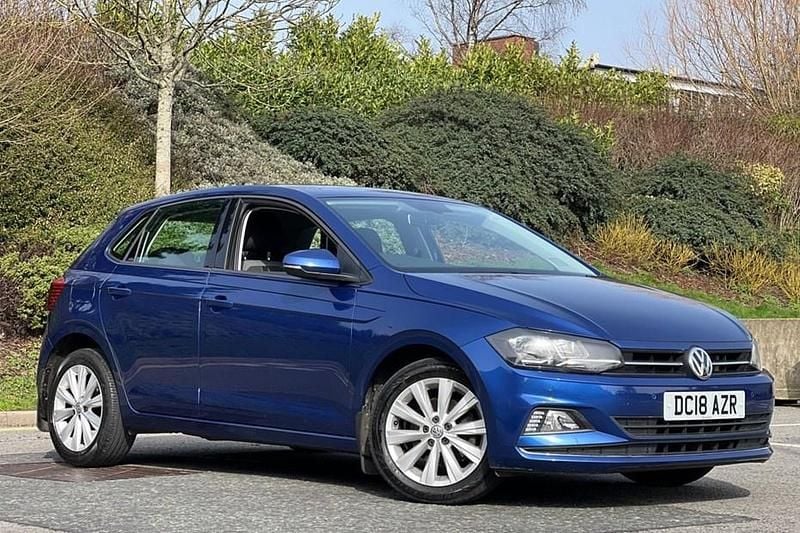 Used VW Polo SEL 115 HP (84 kW) 2018 Blue Hatchback