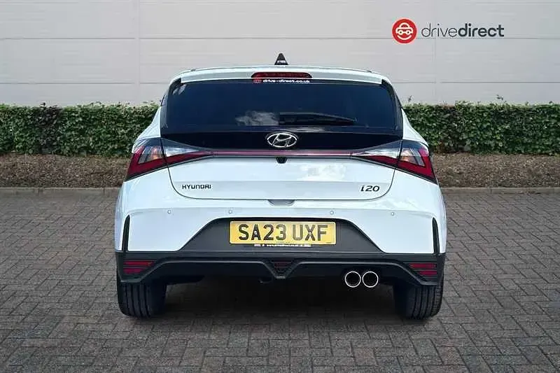 Used Hyundai i20 N Line 2023 White Hatchback
