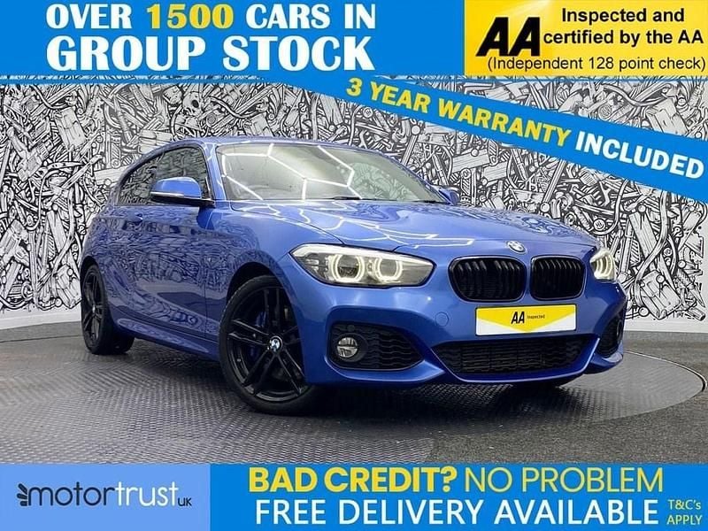 Used BMW 118 M Sport 2019 Blue Hatchback