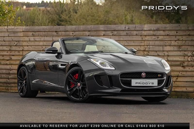 Grey Used 2016 Jaguar F-Type Supercharged Cabriolet | £29,970 (Fair price) - Image 1/1
