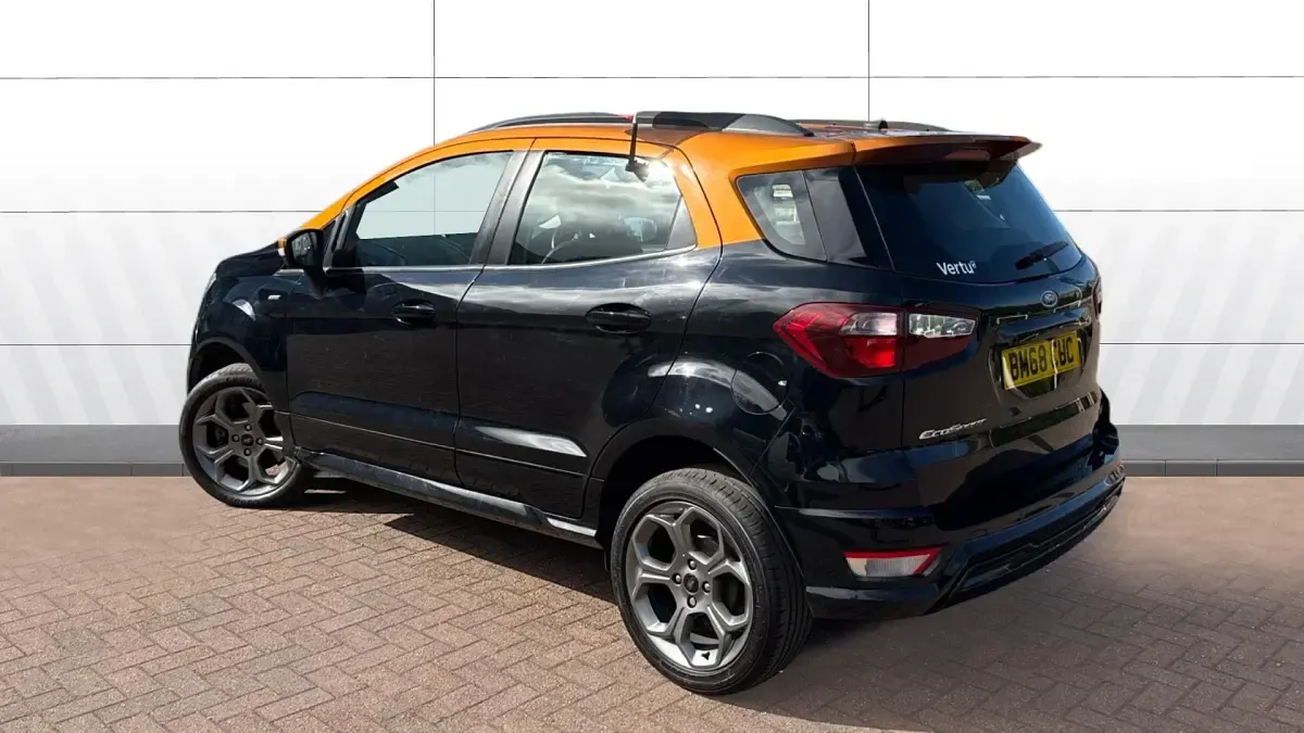 Used Ford Ecosport ST-Line 125 HP (91 kW) 2019 Black SUV