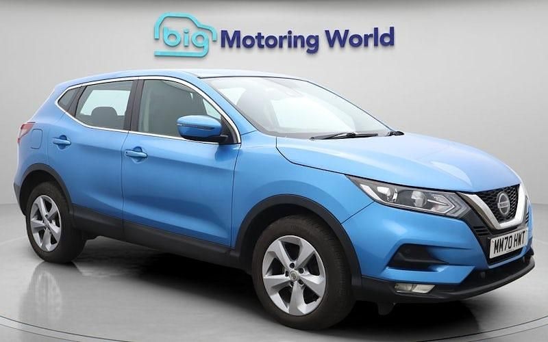 Used Nissan Qashqai Acenta Premium 158 HP (116 kW) 2021 Blue SUV