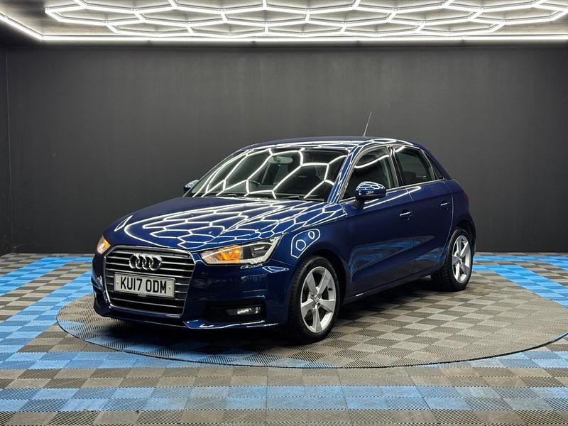 Used Audi A1 Sport 116 HP (85 kW) 2017 Blue Hatchback
