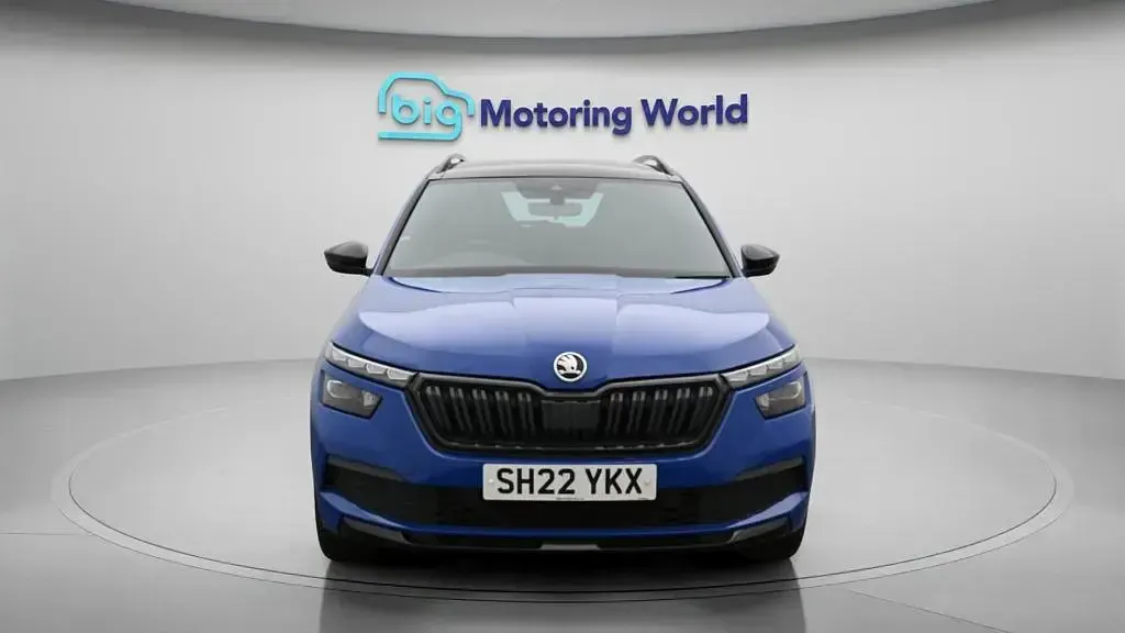 Used Skoda Kamiq Monte Carlo 150 HP (110 kW) 2022 Blue SUV
