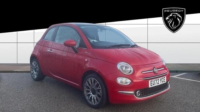 Red Used 2023 Fiat 500 Dolcevita Hatchback | £9,760 (Fair price) - Image 1/3