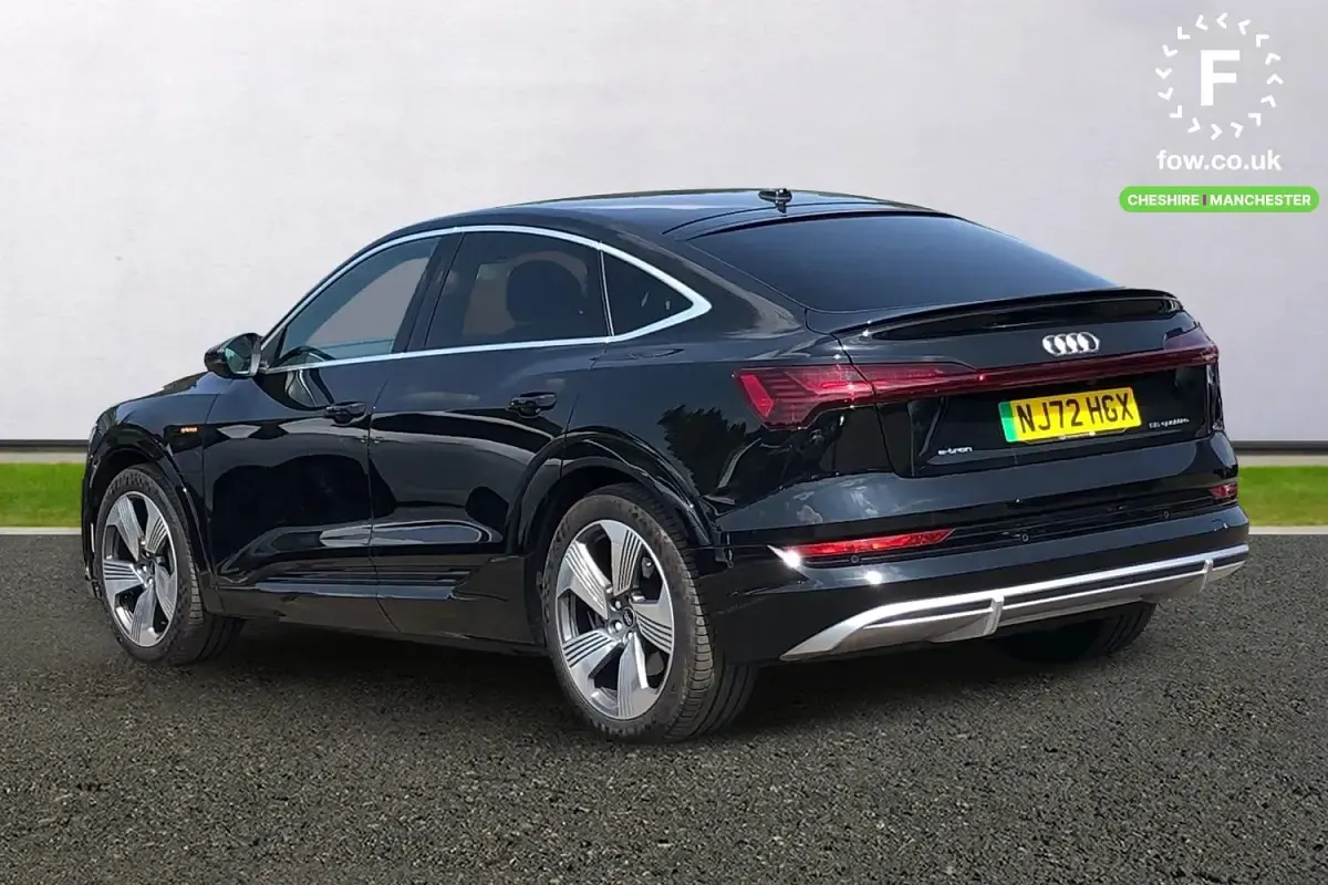 Used Audi e-tron S-Line 300 kW (408 HP) 2022 Black SUV
