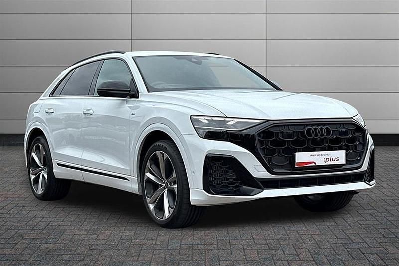 Used Audi Q8 Black Edition 340 HP (250 kW) 2025 Glacier white SUV