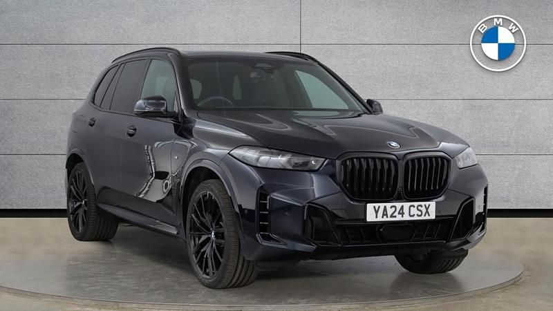 Black Used 2024 BMW X5 M Sport SUV | £64,750 (Expensive) - Image 1/4