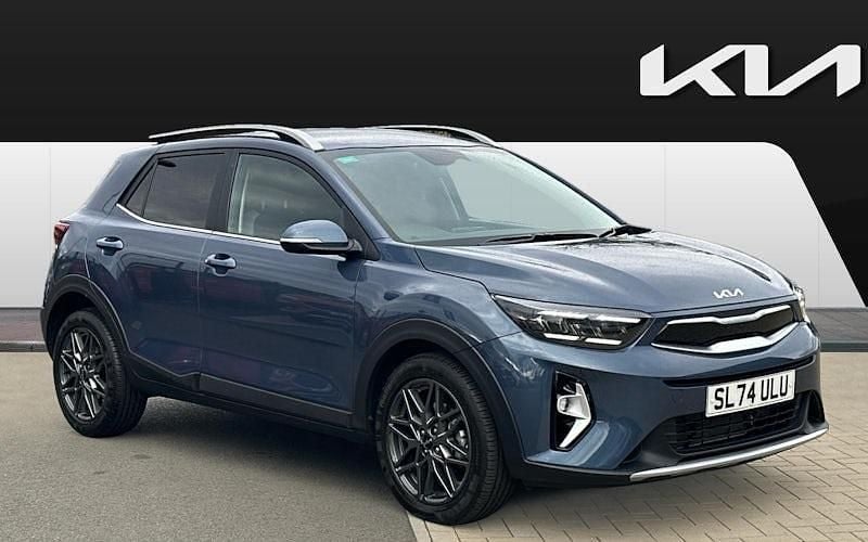 Blue Used 2025 Kia Stonic 4 SUV | £19,627 (Fair price) - Image 1/4