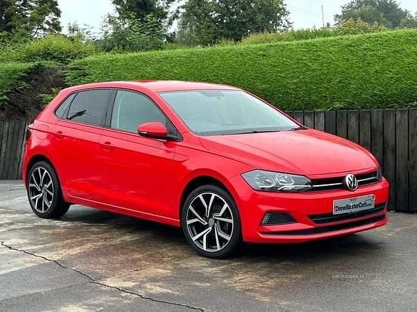 Red Used 2020 VW Polo SE Hatchback | £11,995 (Good price) - Image 1/4