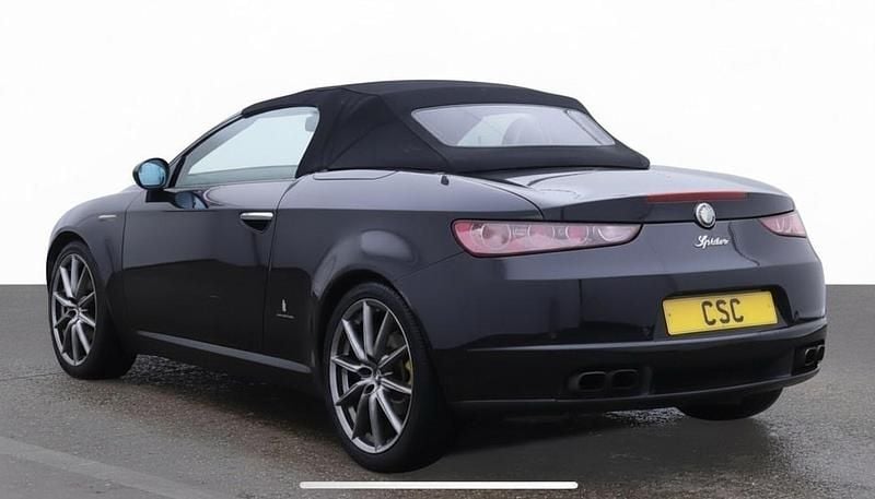 Used Alfa Romeo Spider 2008 Black Cabriolet