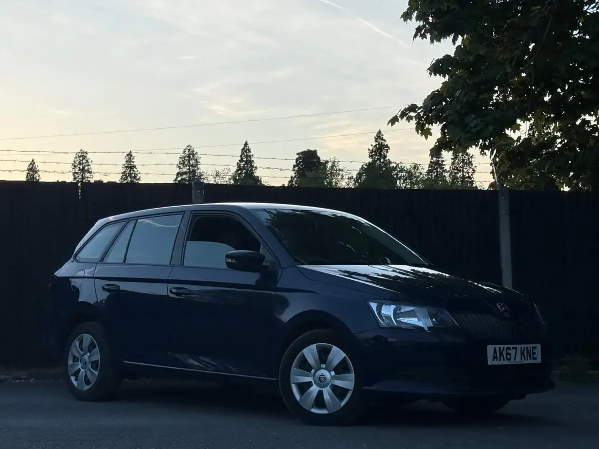 Used Skoda Fabia 2018 Blue Estate