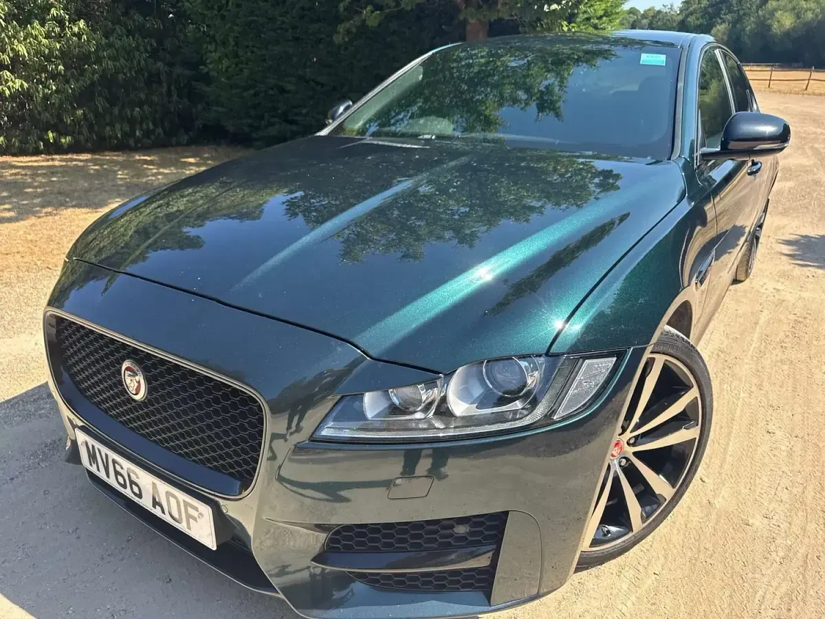 Used Jaguar XF R-Sport 2016 Green Sedan