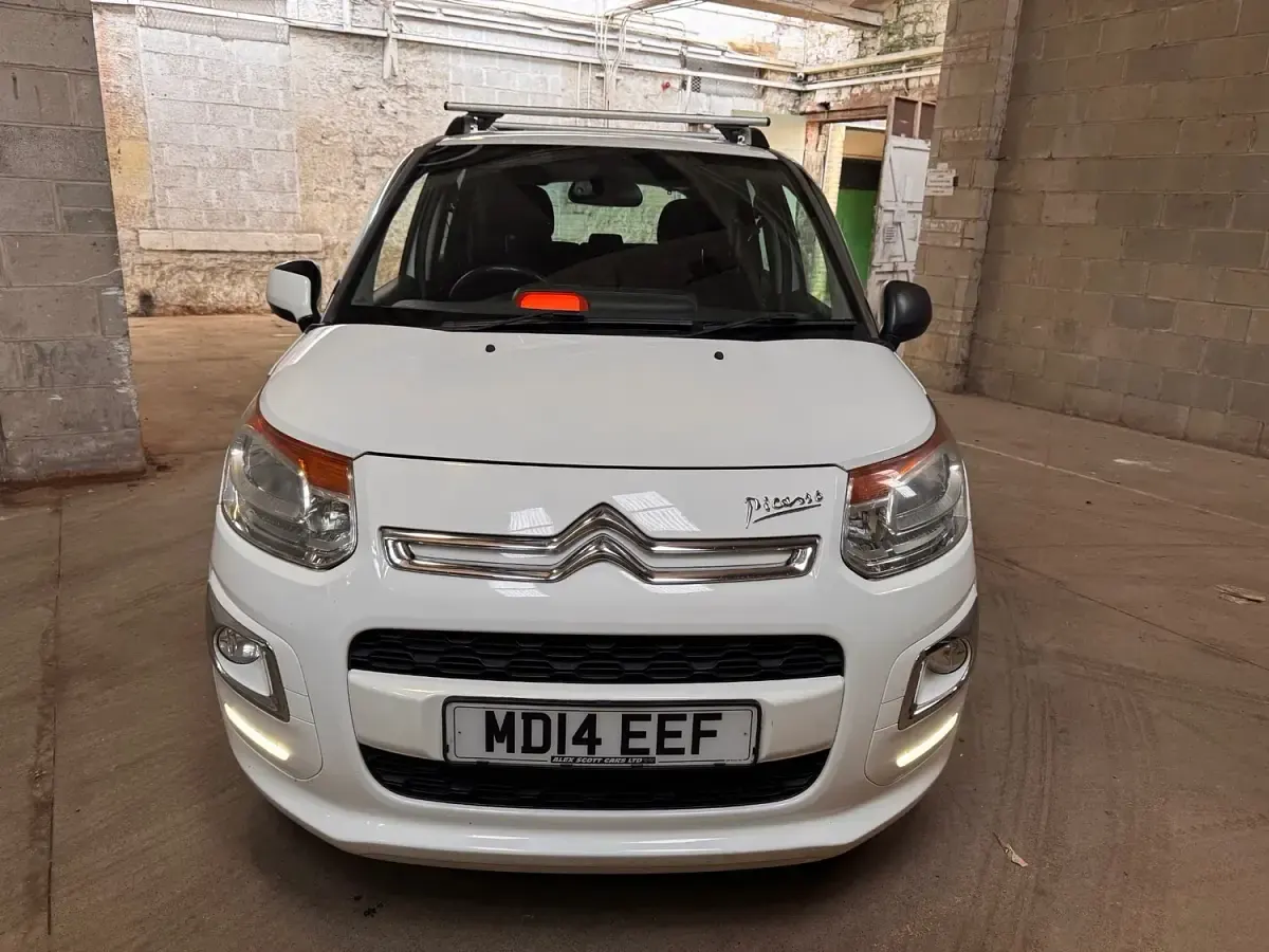 Usado Citroën C3 Picasso Exclusive 2014 Blanco Monovolumen