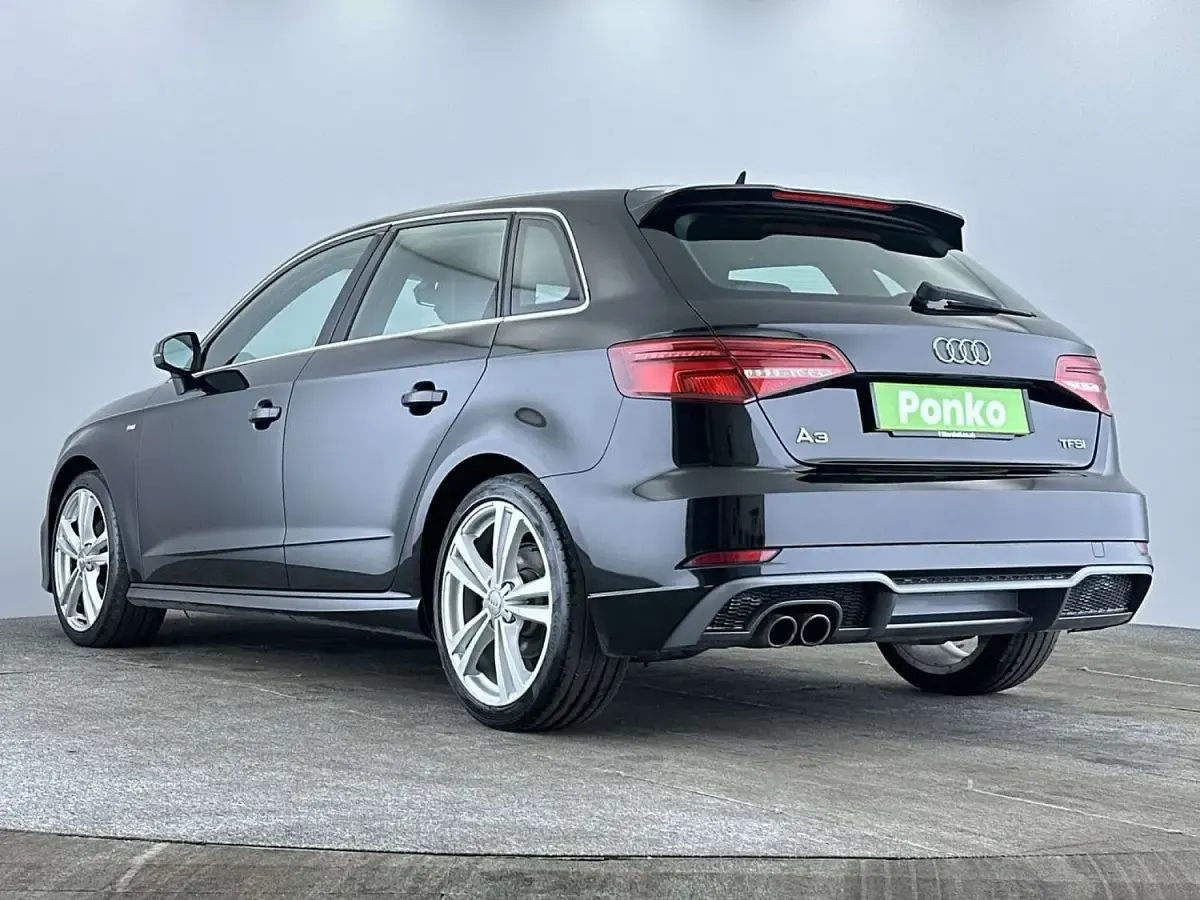 Used Audi A3 Sportback S-Line 150 HP (110 kW) 2016 Black Hatchback