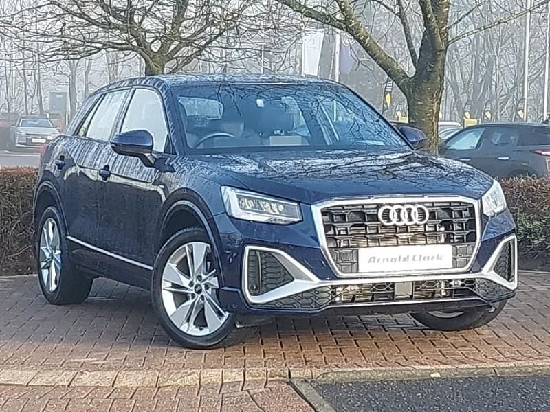 Used Audi Q2 S-Line 150 HP (110 kW) 2023 Blue SUV