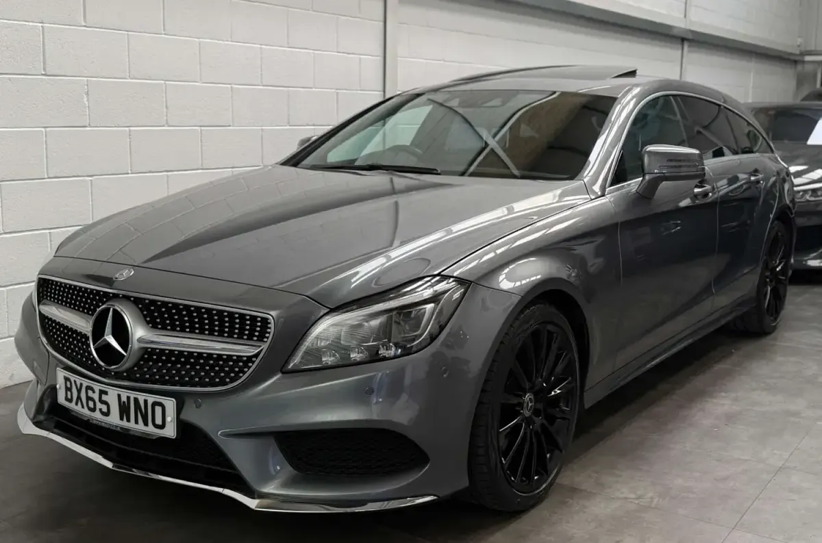 Usado Mercedes CLS220 AMG Line Premium 2016 Cinzento Carrinha