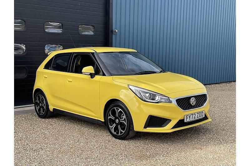 Used MG MG3 Excite 106 HP (77 kW) 2022 Yellow Hatchback