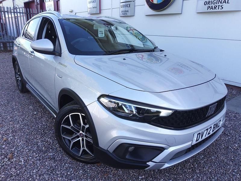 Grey Used 2022 Fiat Tipo Cross Hatchback | £10,490 (Fair price) - Image 1/2