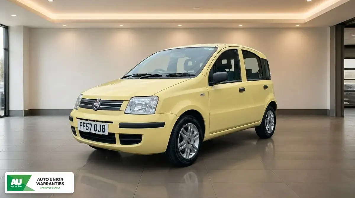 Used Fiat Panda Dynamic 2007 Yellow Hatchback