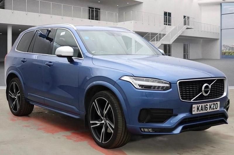 Used Volvo XC90 R-Design 235 HP (172 kW) 2016 Blue SUV