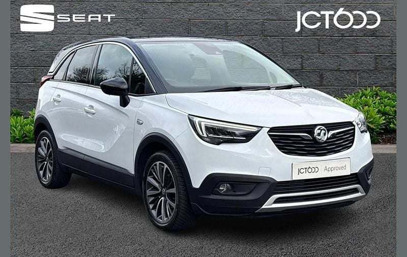 Used Vauxhall Crossland X Elite 81 HP (59 kW) 2019 White SUV