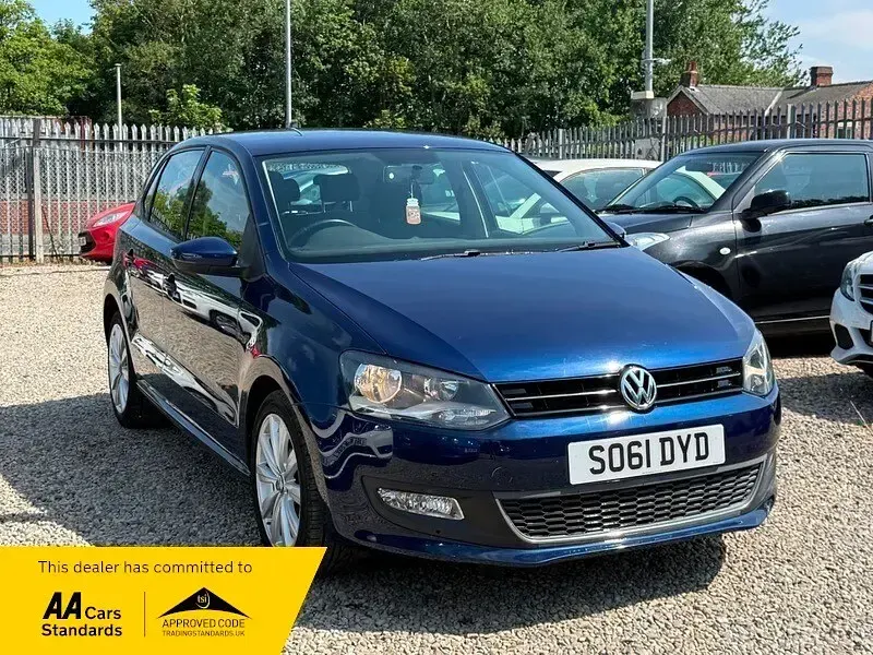Used VW Polo SEL 105 HP (77 kW) 2011 Blue Hatchback
