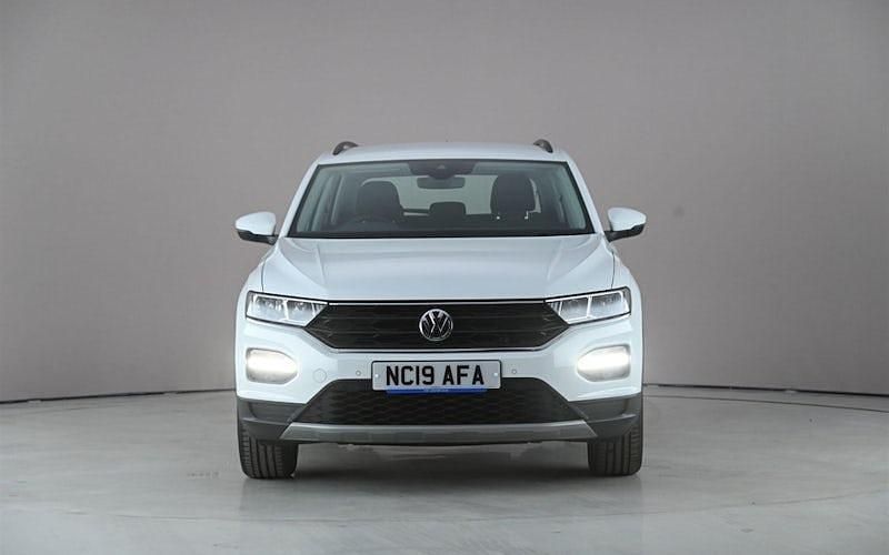 Used VW T-Roc SE 116 HP (85 kW) 2019 White SUV