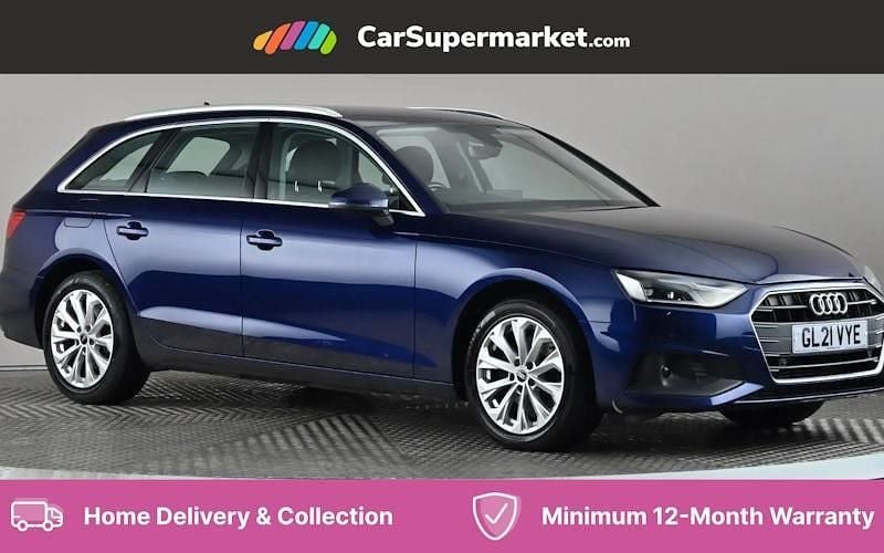 Blue Used 2021 Audi A4 Comfort Estate | £15,397 (Super price) - Image 1/4