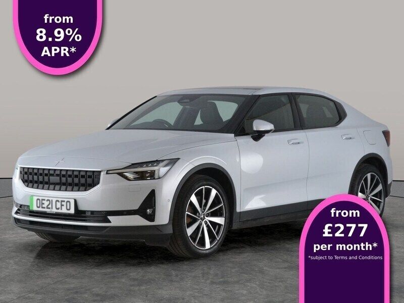Silver Used 2021 Polestar 2 Pilot Sedan | £19,853 (Fair price) - Image 1/3