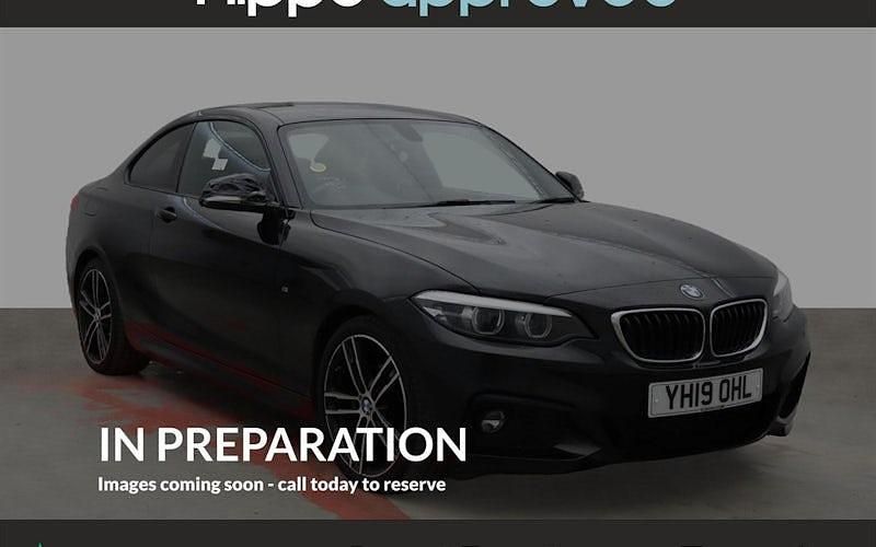 Black Used 2019 BMW 218 M Sport Coupe | £13,820 (Fair price) - Image 1/4