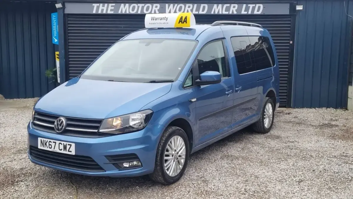 Used VW Caddy Life 2017 Blue MPV