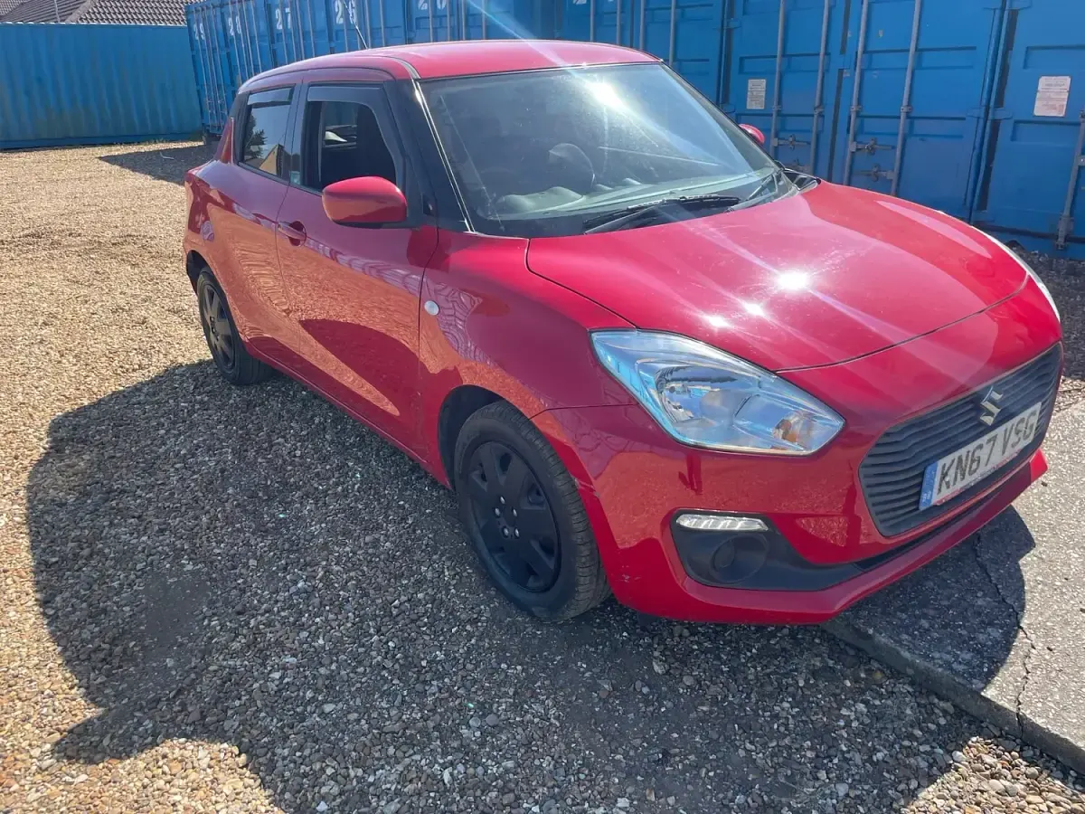 Used Suzuki Swift SZ3 2017 Red Hatchback