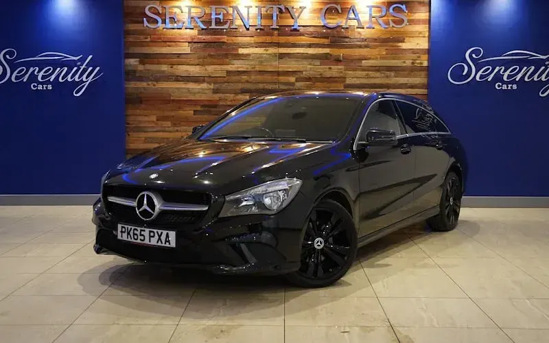 Used Mercedes CLA180 122 HP (89 kW) 2015 Black Coupe