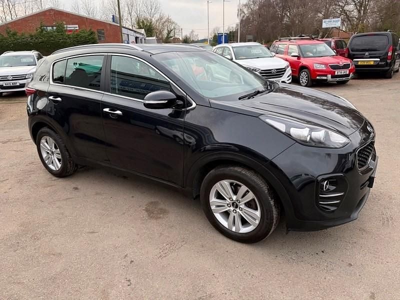 Used Kia Sportage 141 HP (103 kW) 2017 Black SUV