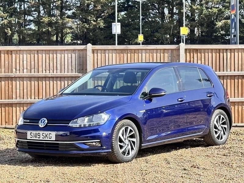 Blue Used 2019 VW Golf VII Match Hatchback | £12,100 (Good price) - Image 1/4