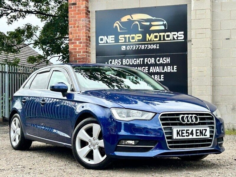 Blue Used 2014 Audi A3 Sportback Sport Hatchback | £4,995 (Good price) - Image 1/4
