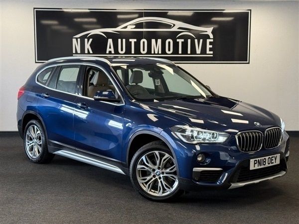 Blue Used 2018 BMW X1 xLine SUV | £12,490 (Fair price) - Image 1/1