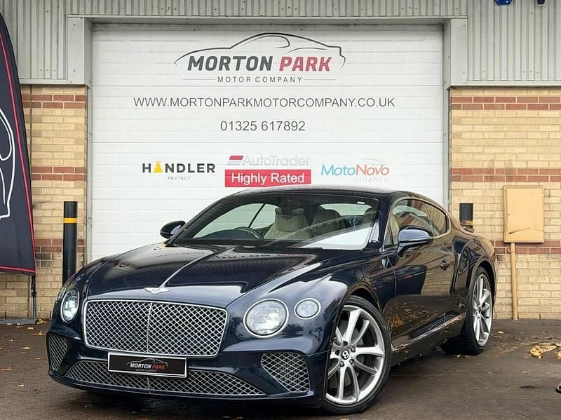 Used Bentley Continental 635 HP (467 kW) 2018 Blue Coupe