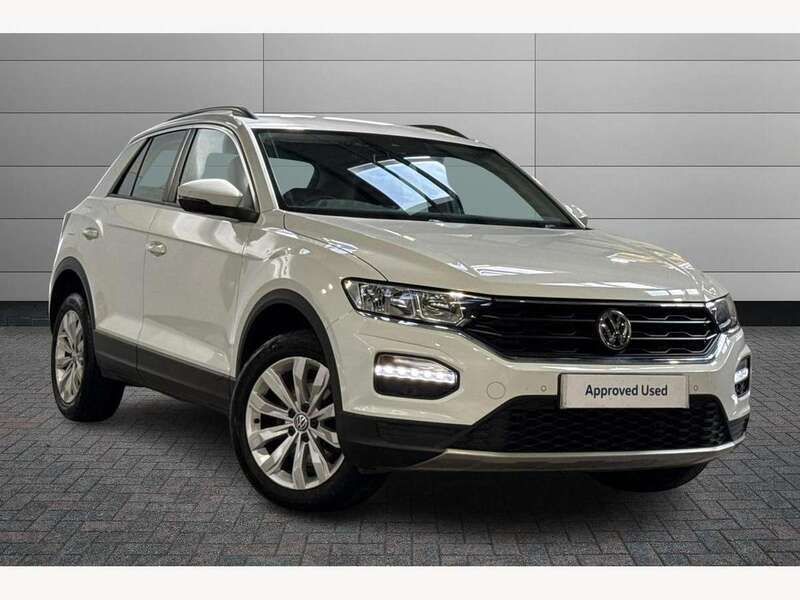 White Used 2019 VW T-Roc SE SUV | £16,491 (Good price) - Image 1/4
