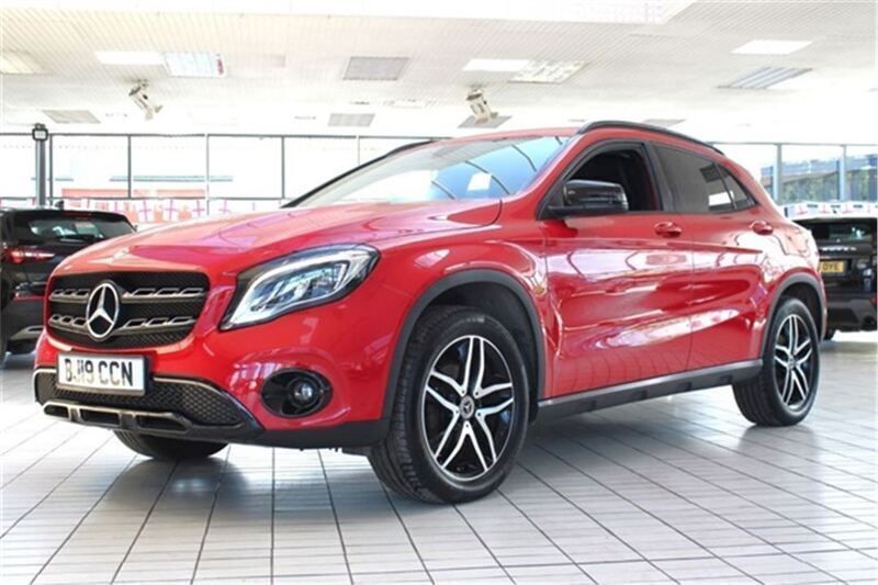 Red Used 2019 Mercedes GLA180 Urban SUV | £11,690 (Fair price) - Image 1/3