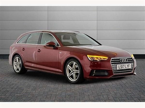 Matador red Used 2017 Audi A4 S-Line Estate | £12,390 (Fair price) - Image 1/2