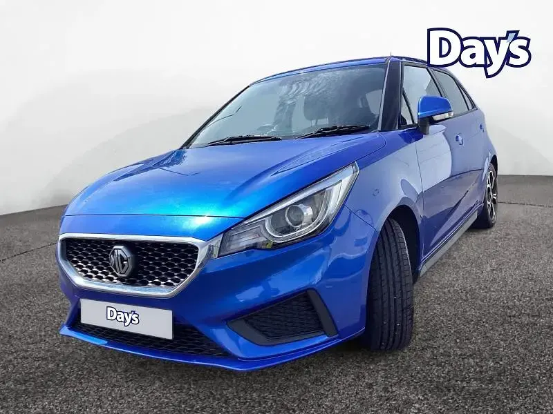 Used MG MG3 Excite 106 HP (77 kW) 2019 Blue Hatchback